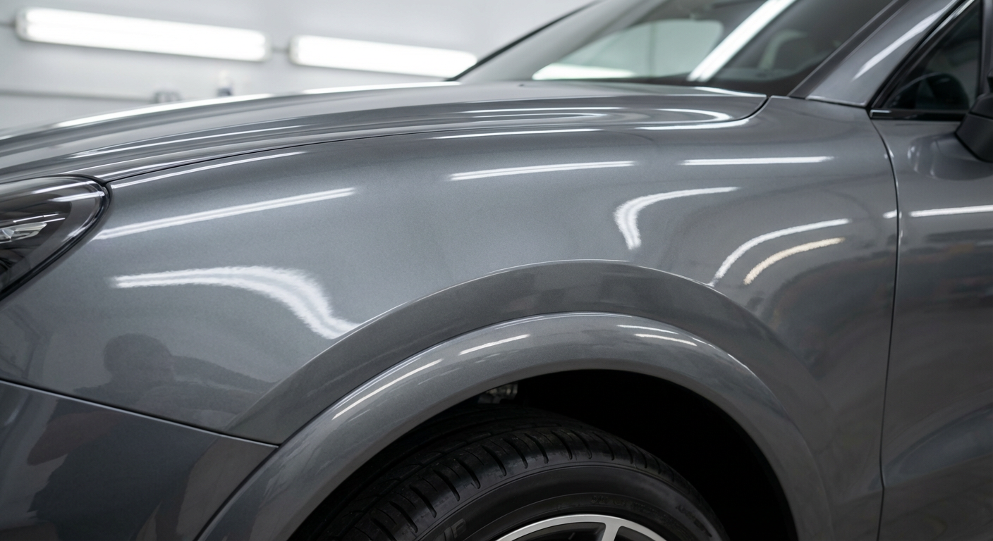 Dent Repair — Front Fender — after repair