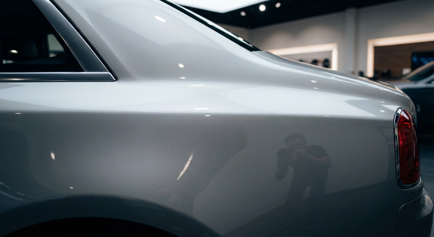 Dent Repair — Rear Quarter Panel — after repair