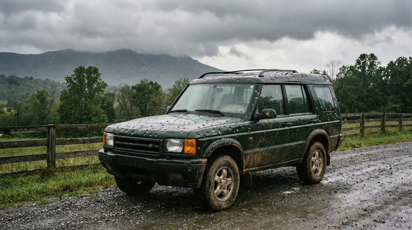 Hail Damage Repair — Full Vehicle — before repair