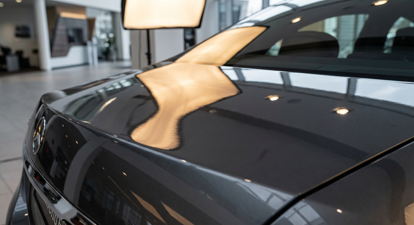 Hail Damage Repair — Trunk Lid — after repair