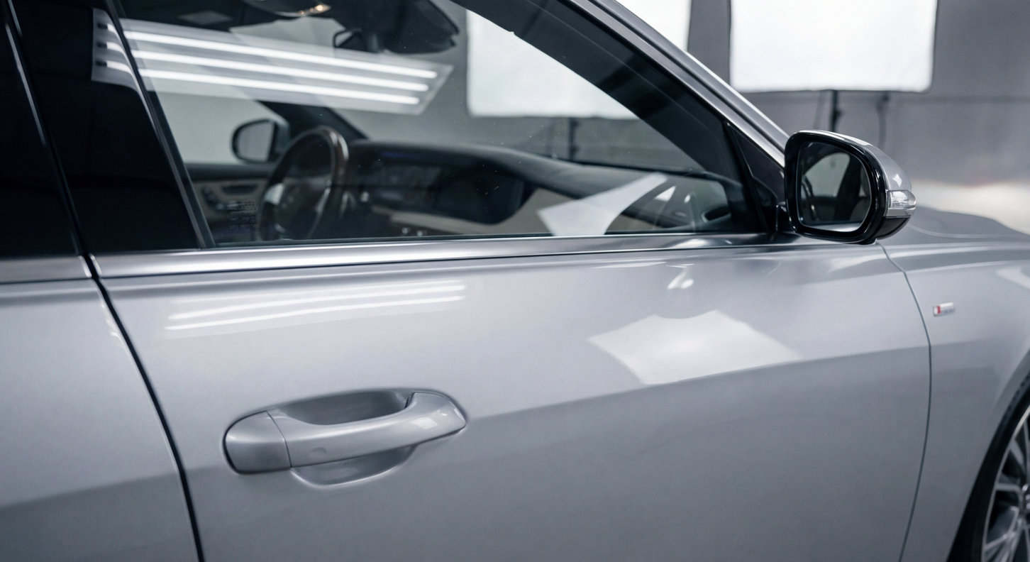 Door Ding Repair — after repair